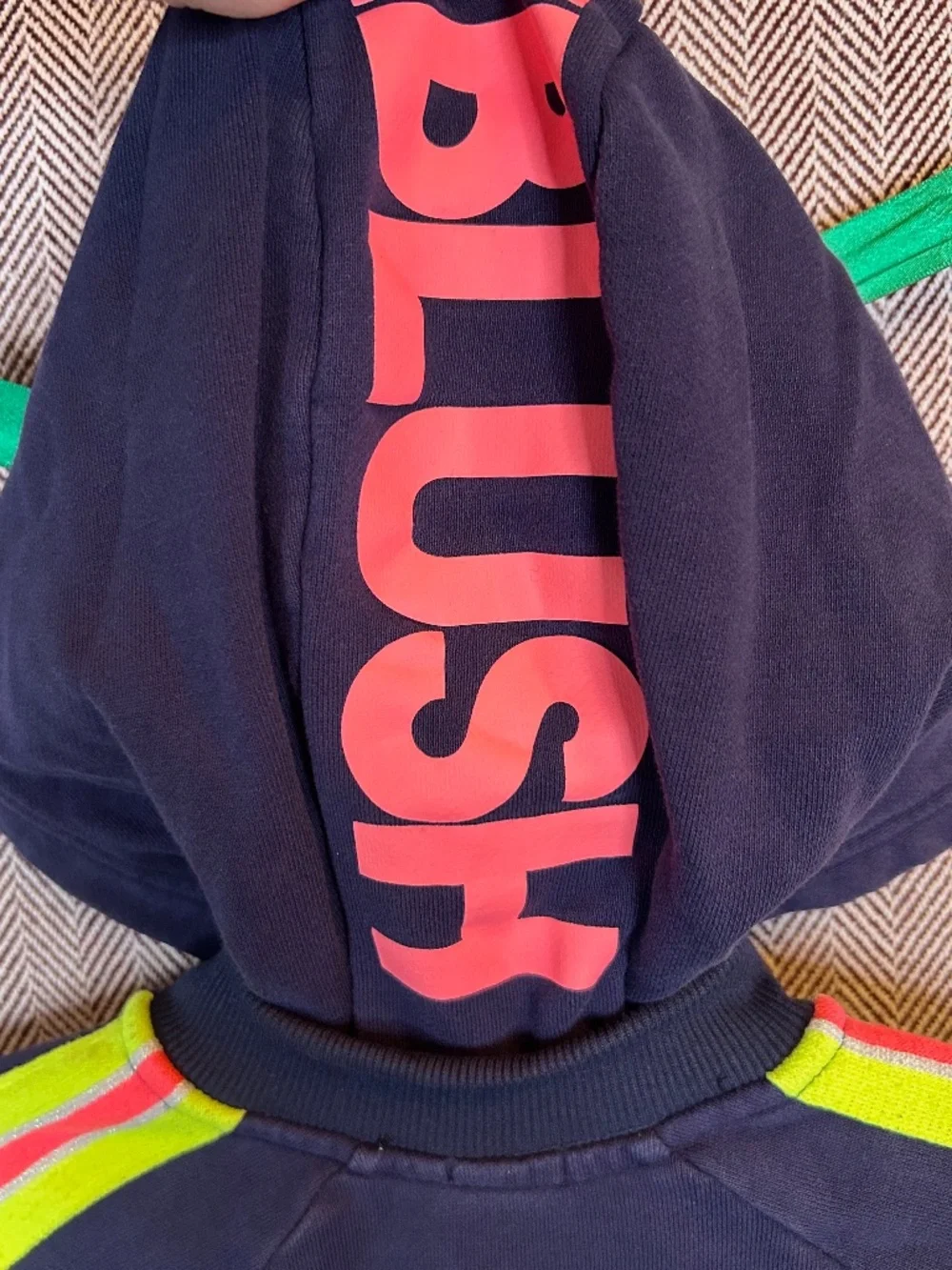 Billieblush 2 piece Navy sweatsuit